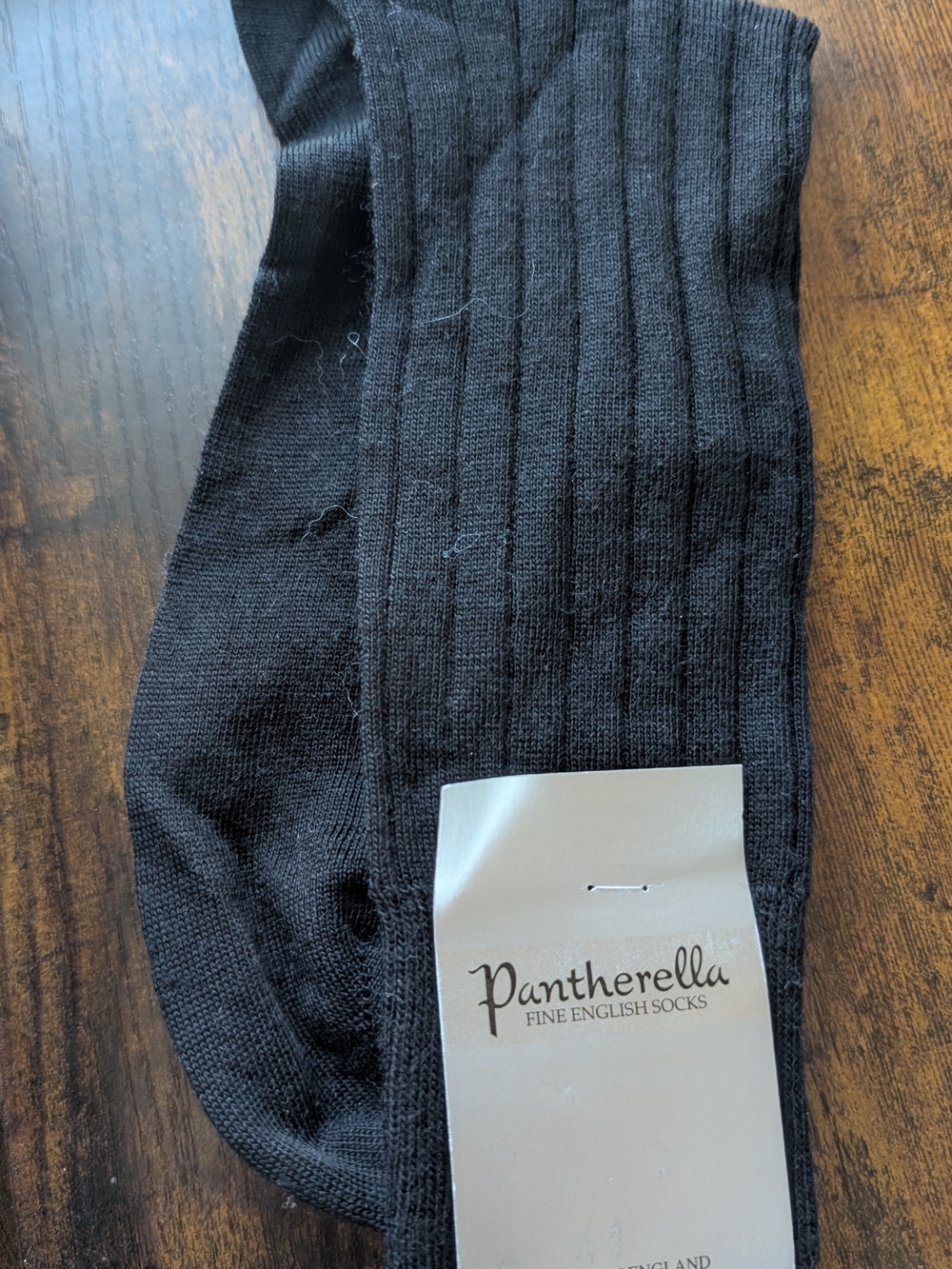 Pantherella Black Ribbed Men's Dress Socks Pack